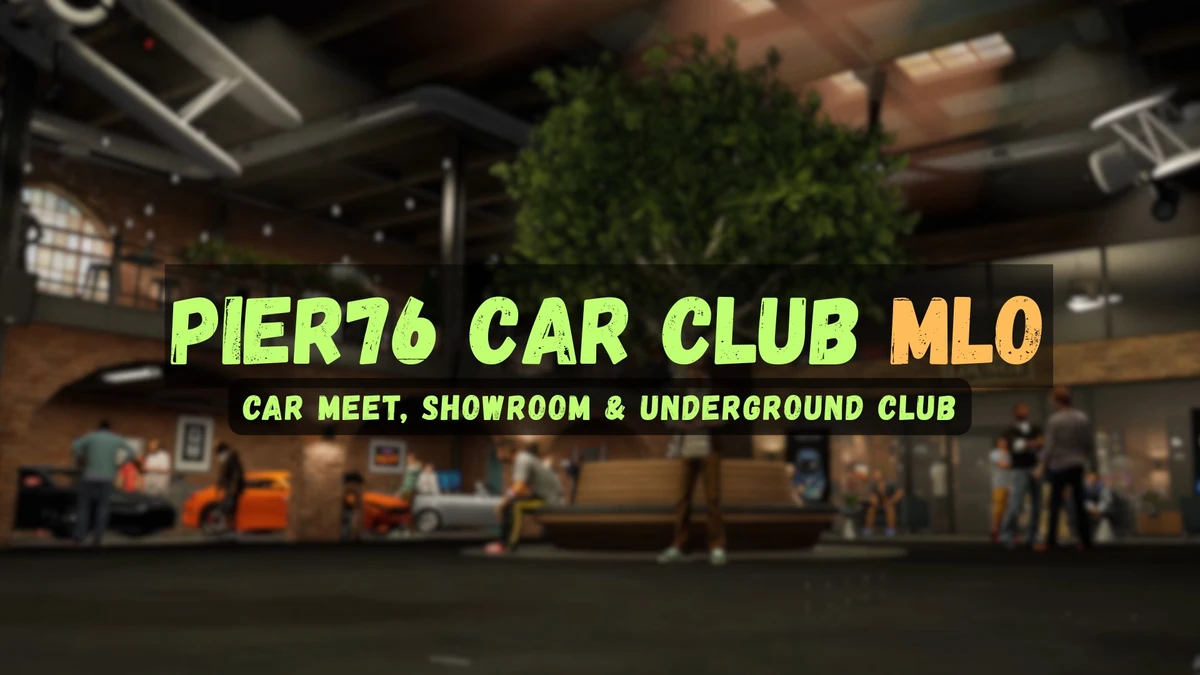 Pier76 Car Club MLO  | Car Meet, Showroom & Underground Club